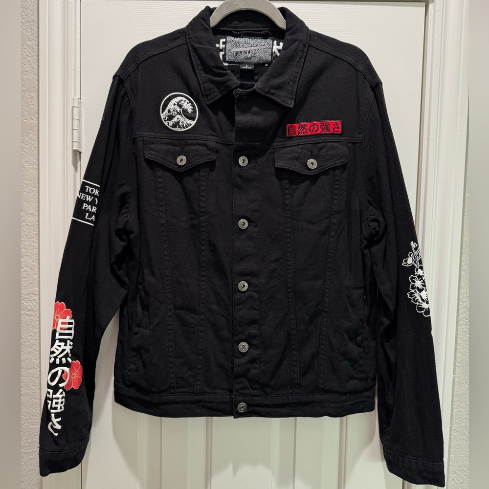 Brooklyn Cloth Black Lightweight Shirt Jacket